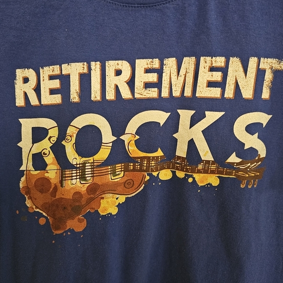 Retirement Rocks T-Shirt - Picture 2 of 3